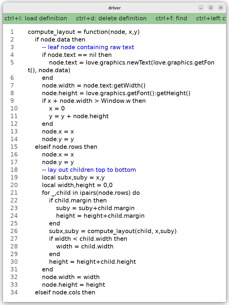 First 2/3rds of code for rendering the DOM while saving coordinates of each rectangle.